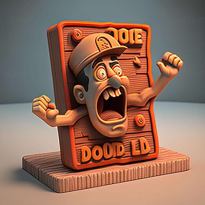3D model Joe Danger game (STL)